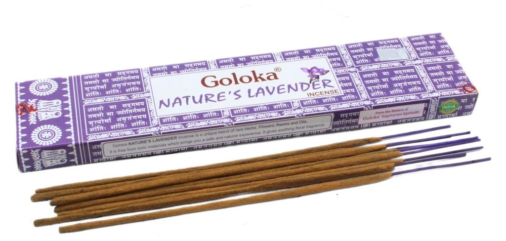 Goloka Nature's Lavender Räucherstäbchen 15 gr.