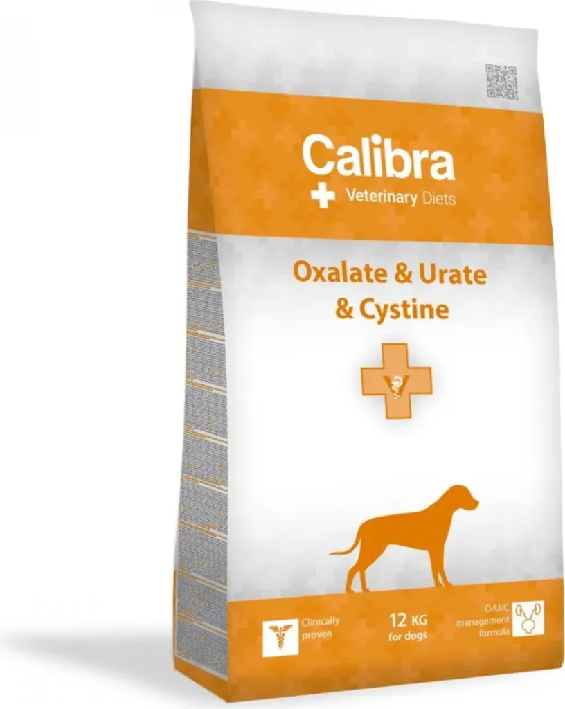 Croquettes vétérinaires Calibra Vet Diet Oxalate Urate Cystine sac 12 kg