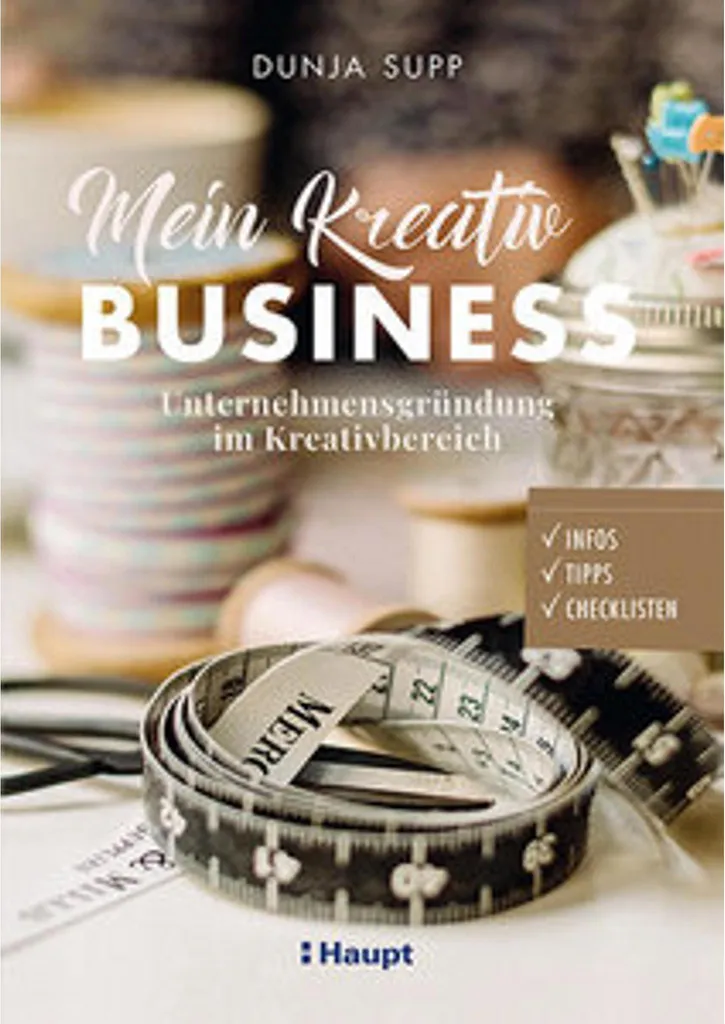 Livre de coaching Mein Kreativ-Business pour créateurs et entrepreneurs