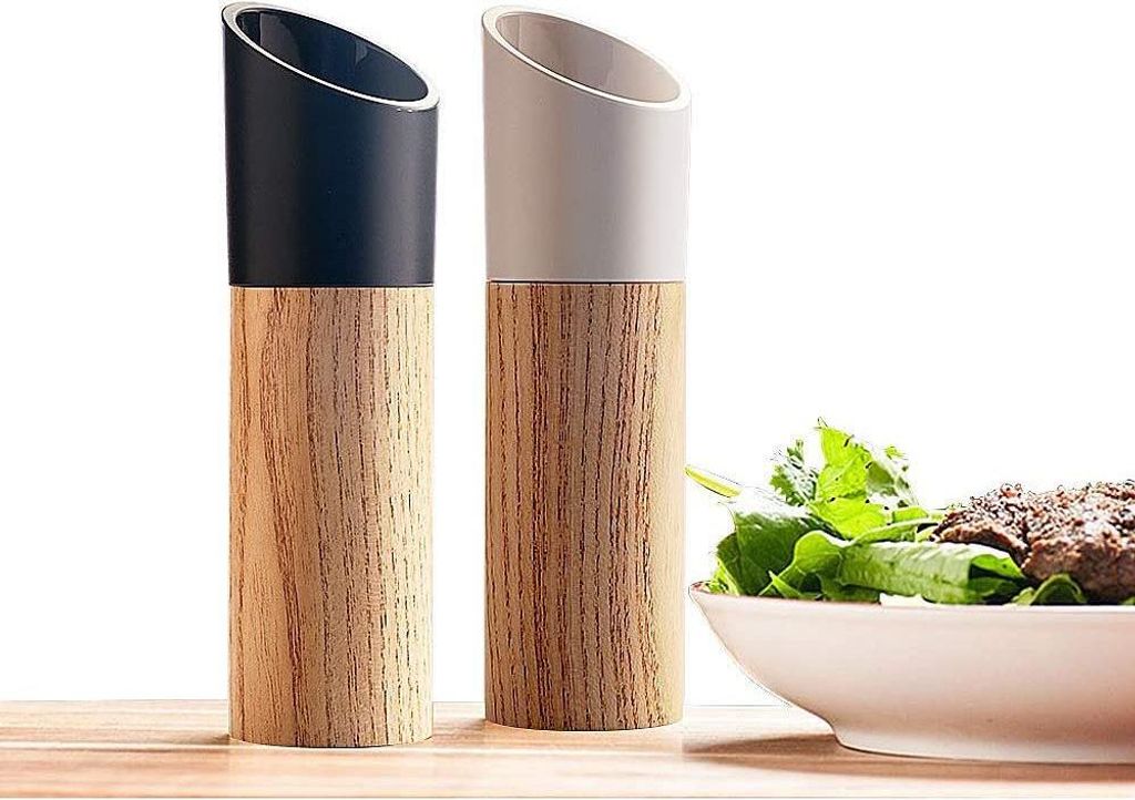 Salz und Pfeffermühle 2er Set,Mühle Set für die Produktbild 