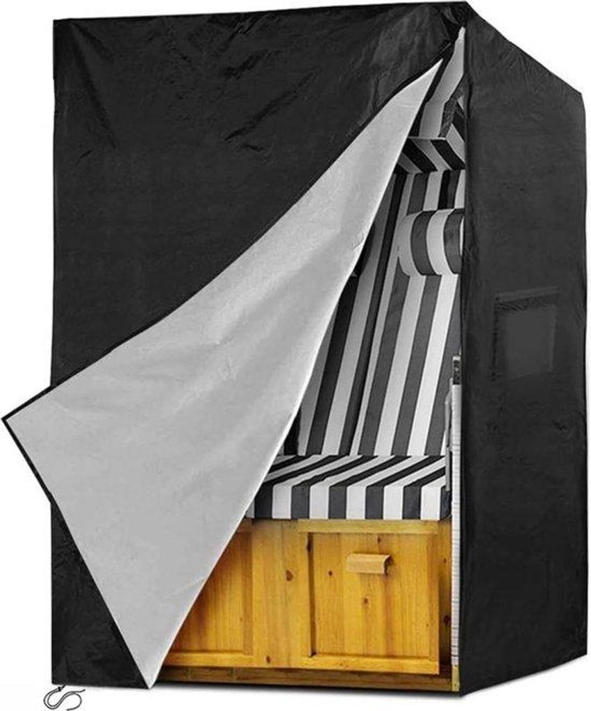 Oxford-Stoff-Badeblockabdeckung aus wasserdichte und UV-schützende Materialien, winterfest, 120 x 90 x 155/140 cm groß.