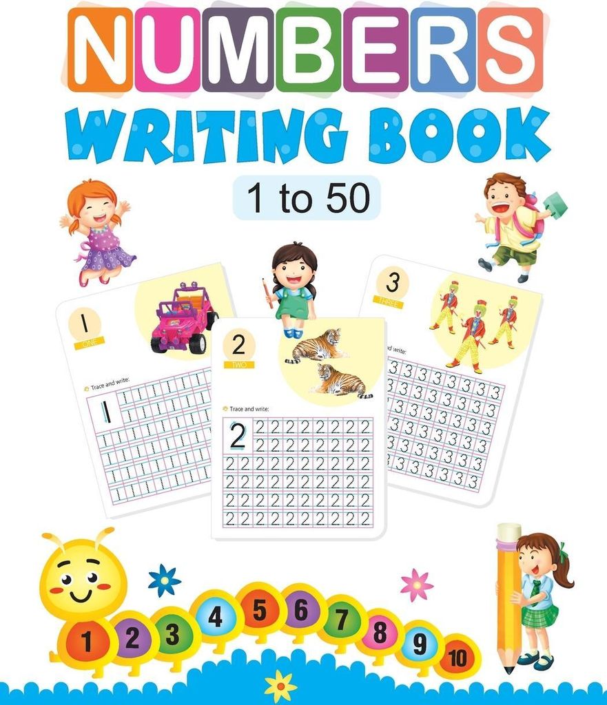 Number Writing Book