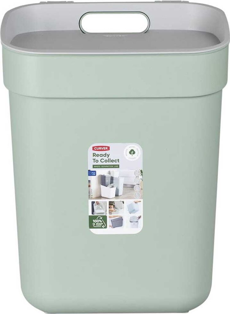 Recyklační koš Ready to Collect 10L 251953 šedý/zelený Obrázek produktu 5