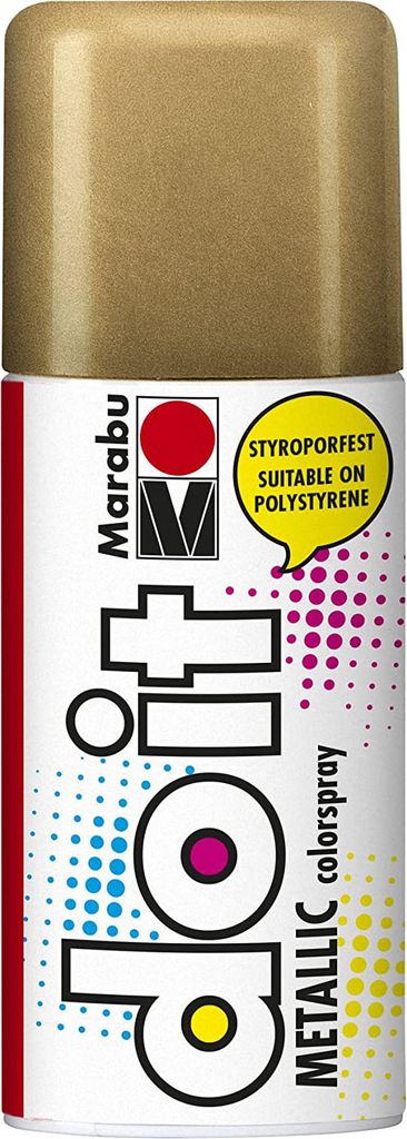 Marabu Sprühfarbe do it METALLIC metallic rotgold 150 ml Dose