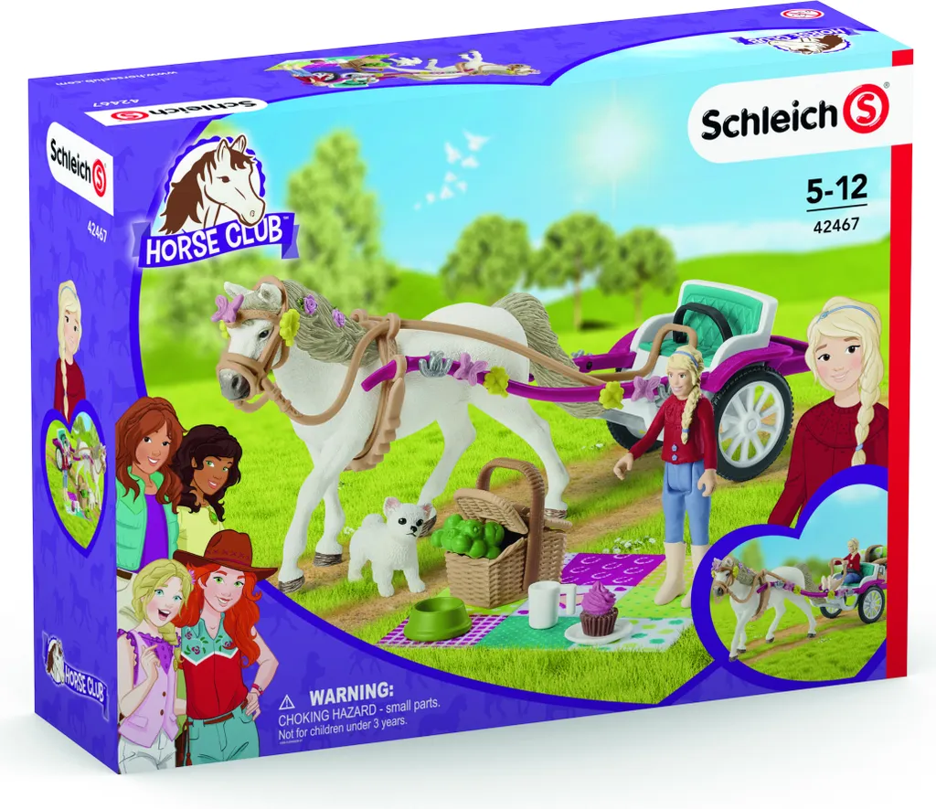 Calèche Schleich 42467 avec Figurines et Accessoires de Concours - 7