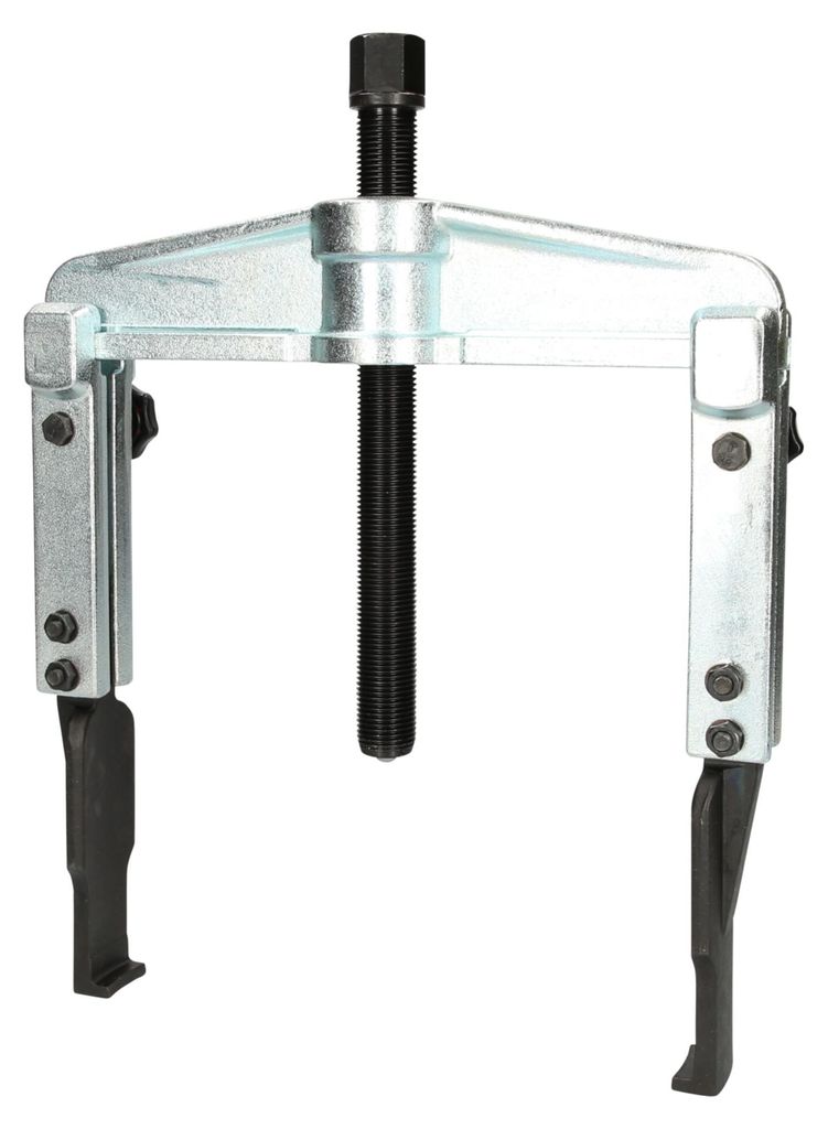 KS Tools Schnellspann-Universal-Abzieher 2-armig mit extrem schlanken, verlängerten Haken, 60-200 mm, 220 mm, 5,0t