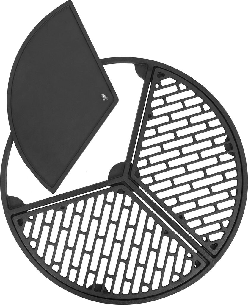 BBQ-Toro Gusseisen Plancha Set mit Grillrost und Produktbild 