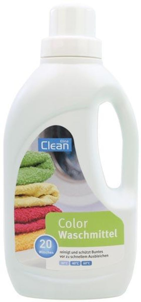 CLEAN Waschmittel Color 1L für 20 Waschladungen Produktbild 