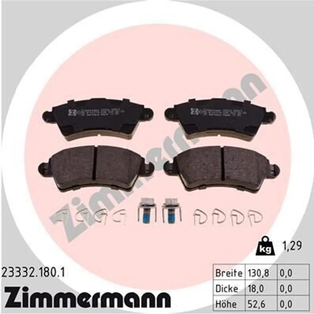 Plaquettes de Frein de Qualité pour Peugeot 206 SW et Citroën Xsara