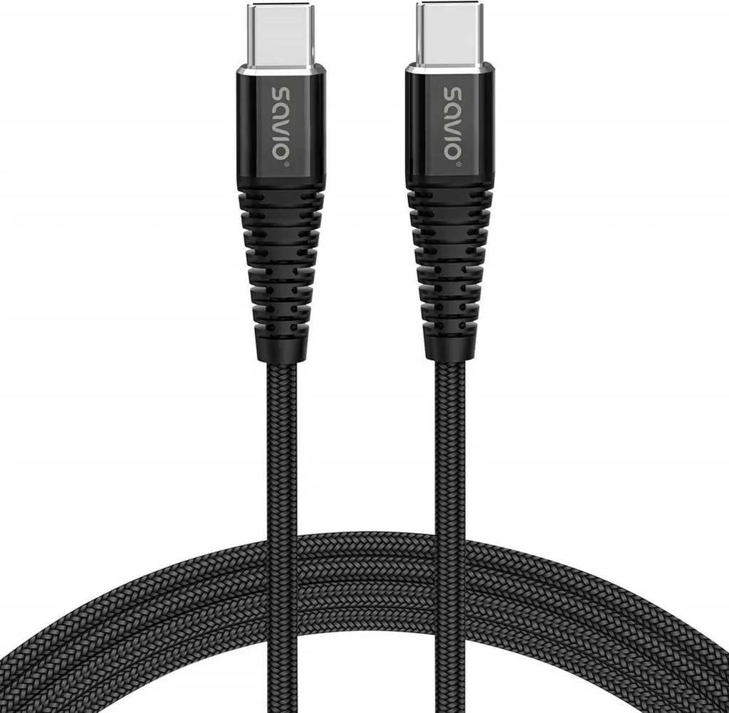 Cavo USB-C Professionale 5A 100W - Ideale per Viaggi d'Affari - 3