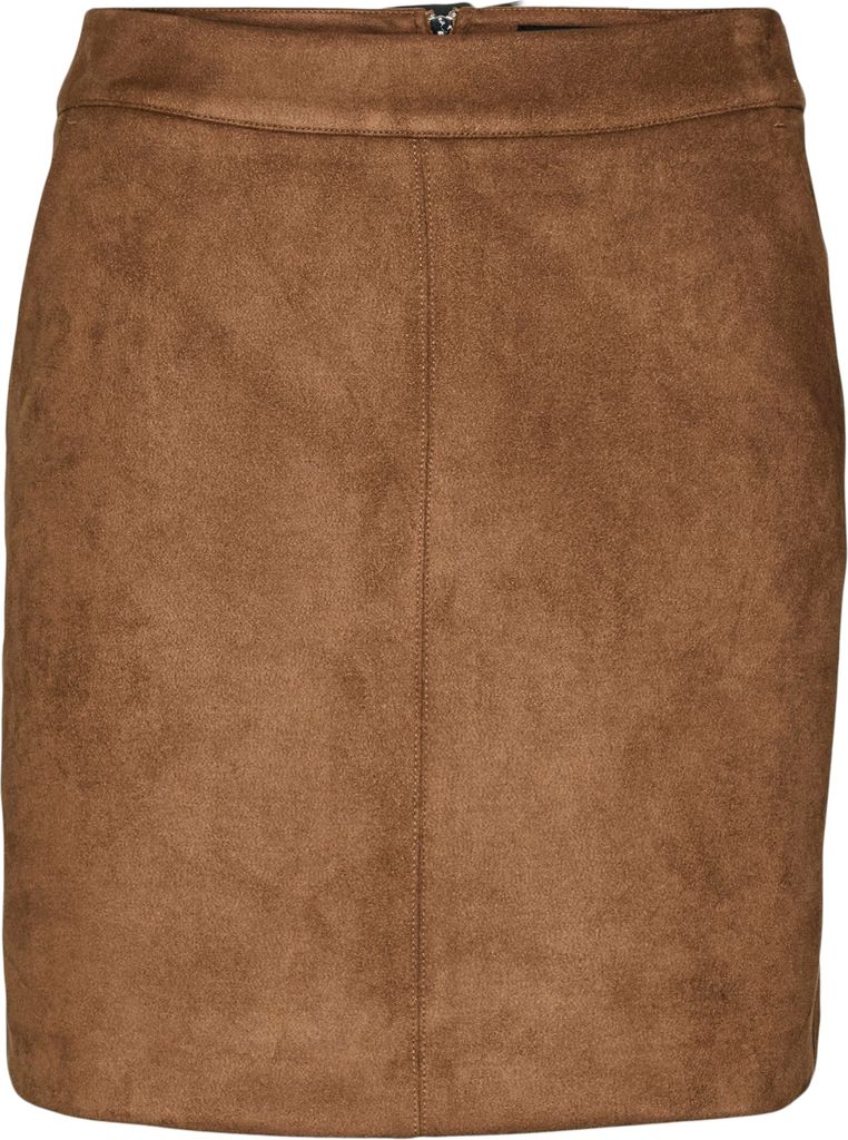 VERO MODA Nicki Velours Minirock Kurzer Stretch Bleistiftrock Größe: M