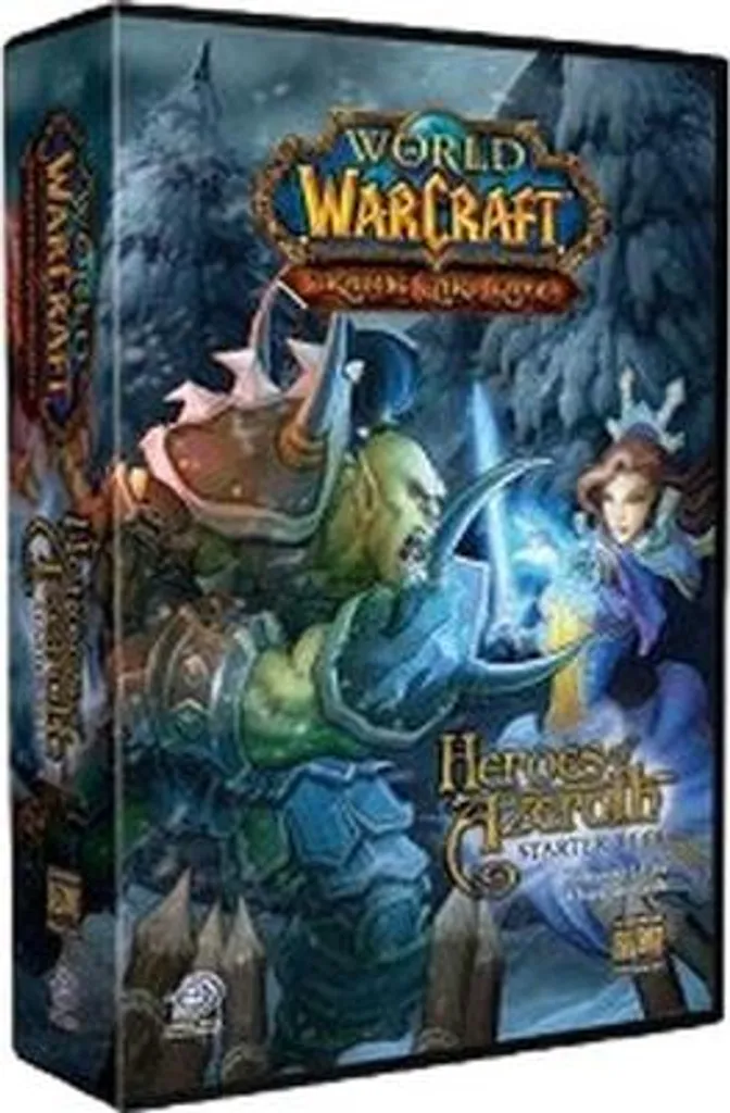 World of Warcraft TCG Starter Deck Heroes of Azeroth avec 33 Cartes