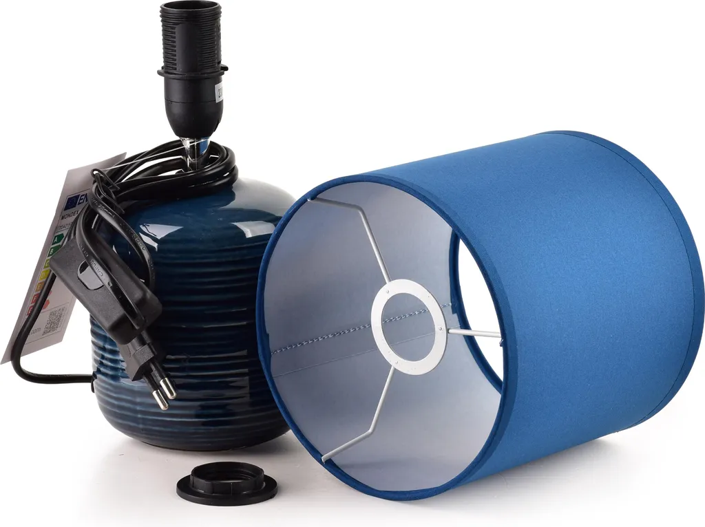 Lampe Leti 10x14x28,5 cm avec finition mate et structure compacte