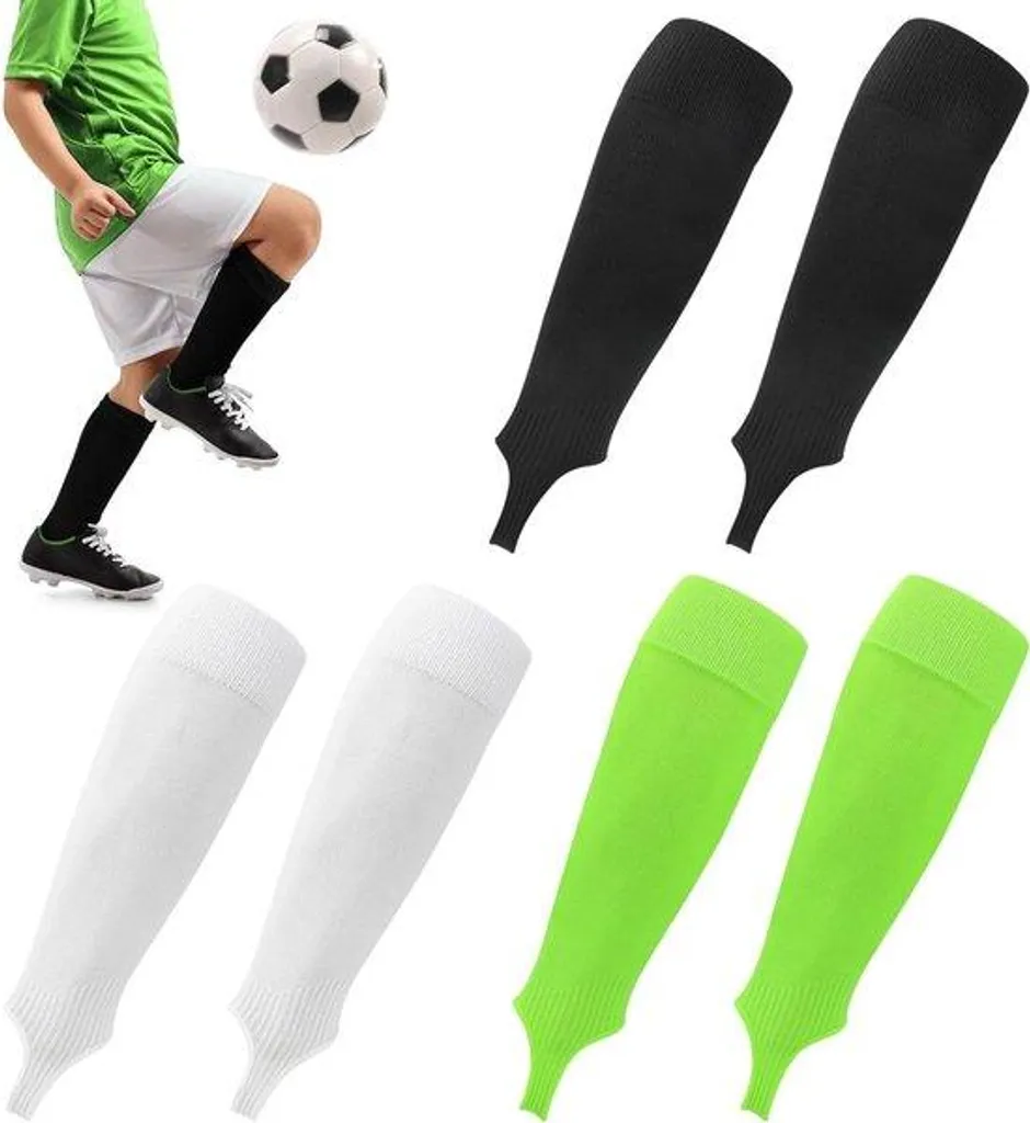 Chaussettes de football antidérapantes : fini les ampoules - Lot de 3 paires