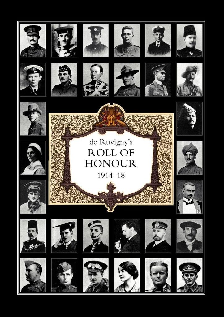 De Ruvigny's Roll Of Honour 1914-1918 Index