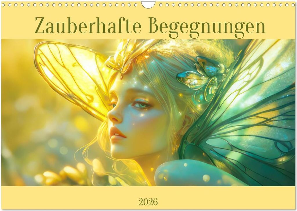 Zauberhafte Begegnungen (Wandkalender 2026 DIN A3 quer), CALVENDO Monatskalender