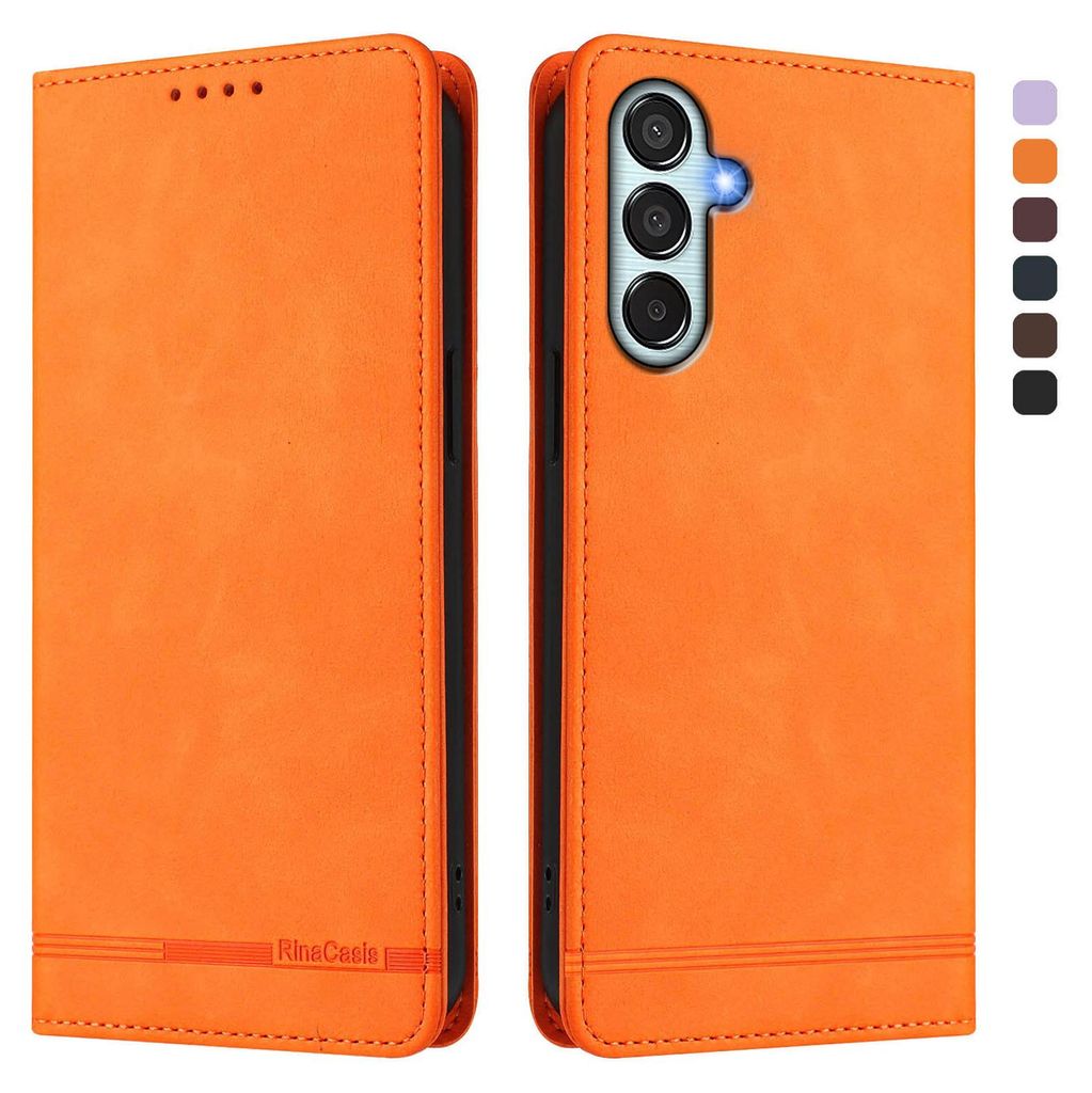 Hülle für Samsung Galaxy M35 5G, Retro Kunstleder Ständer Produktbild 