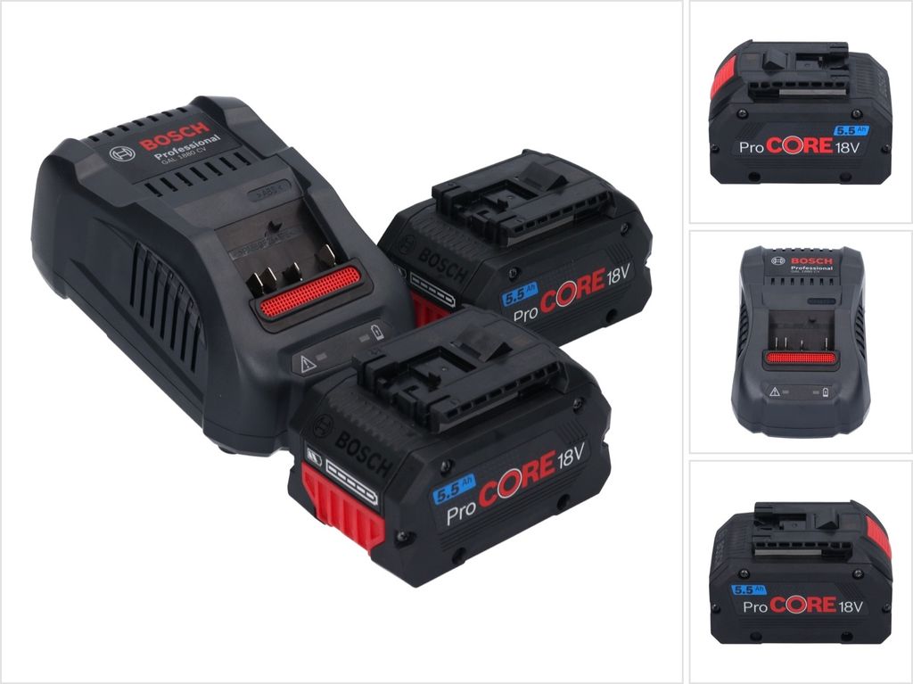 Bosch ProCORE Akku-Kit 18V 5,5 Ah + GAL 1880 CV Produktbild 26