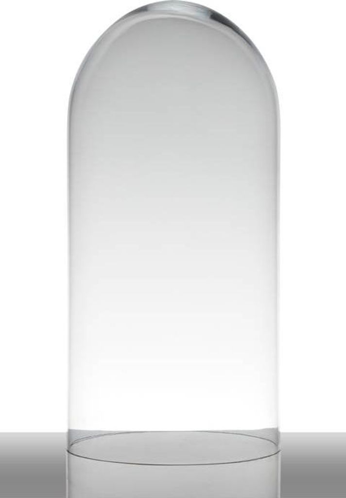 INNA-Glas Glashaube ADELINA, klar, 40cm, Ø19cm - Glasglocke