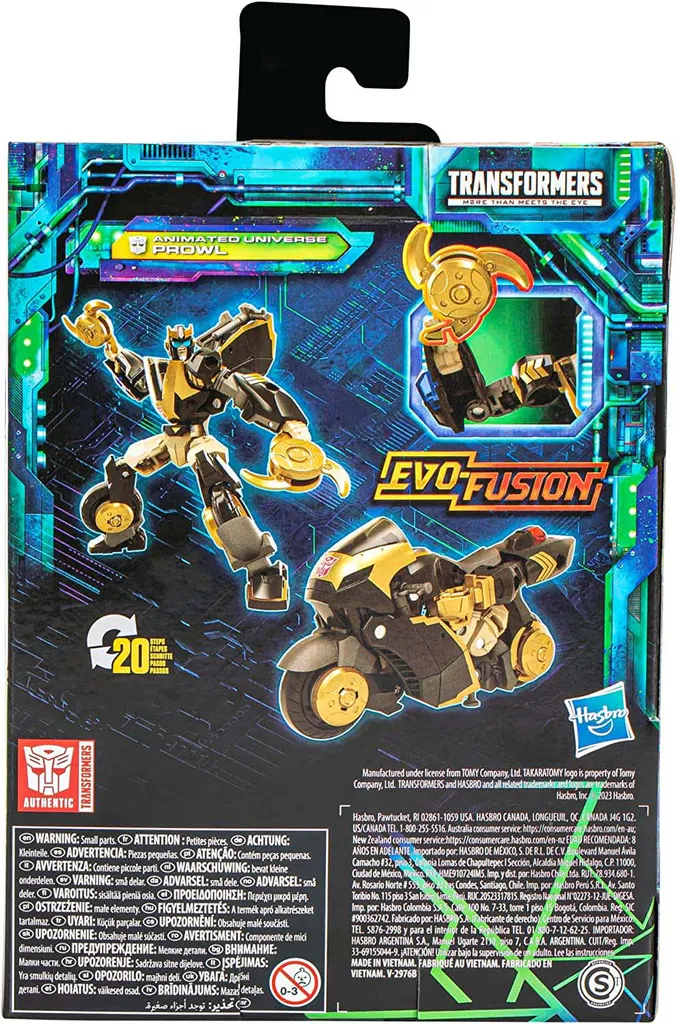 Figurine Prowl Transformers Hasbro - Finition Haute Qualité et Durable - 4
