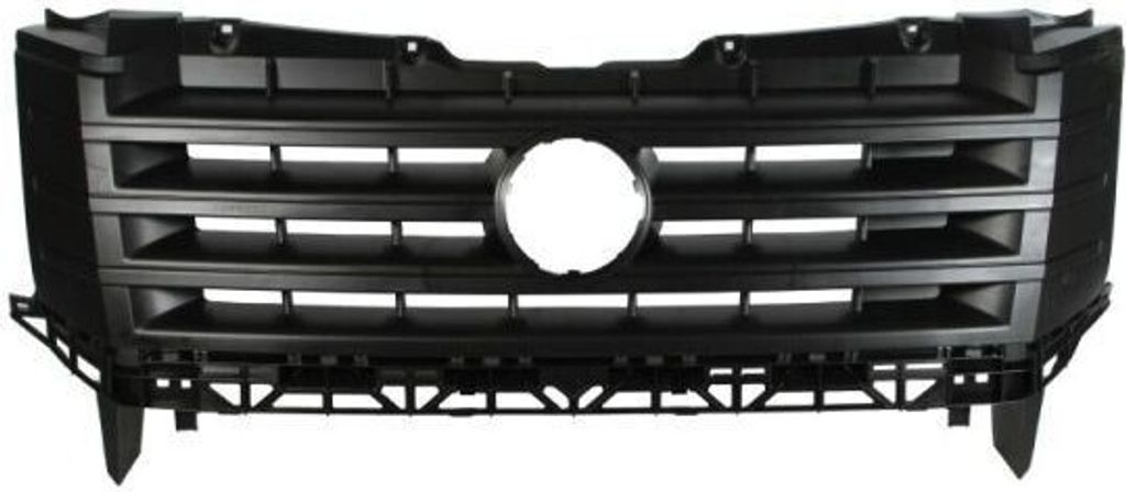 BLIC 6502-07-9564991P Kühlergrill Frontgrill für VW CRAFTER 30-50 Kasten (2E) Schwarz