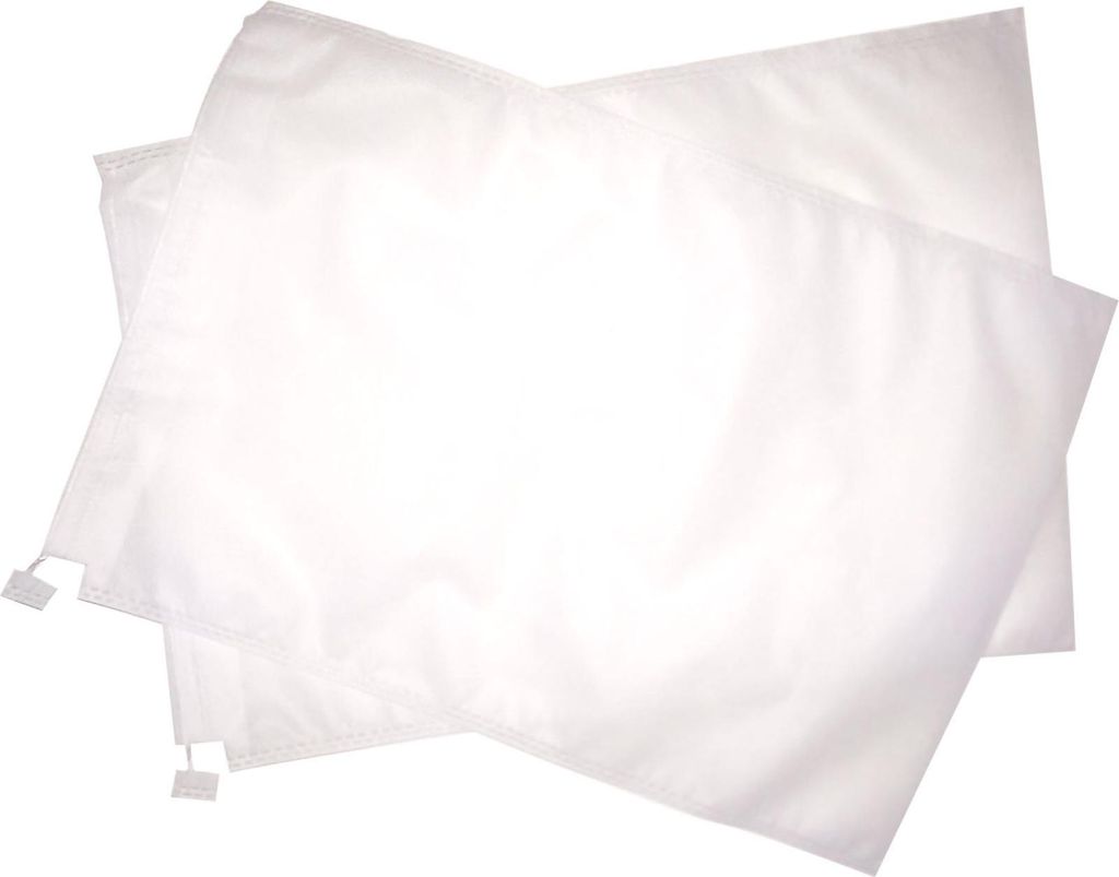 100pcs Obst Schutz Taschen Atmungsaktiv Wetterbeständig Hygienisch Drawstring Obst Netting Taschen für Pflanze Obst Blume Weiß Drawstring Stil 2...