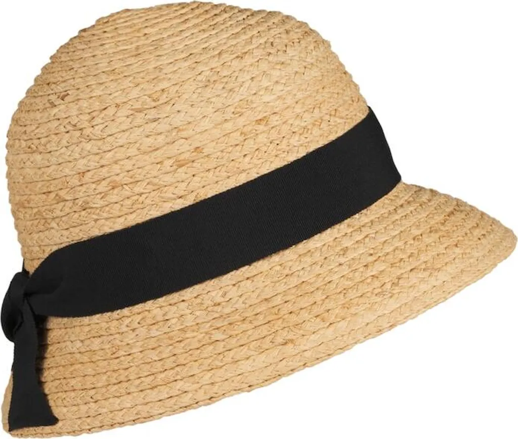 Cloche en Raphia pour Femme - Chapeau d'Été Tressé Style Loevenich Chic