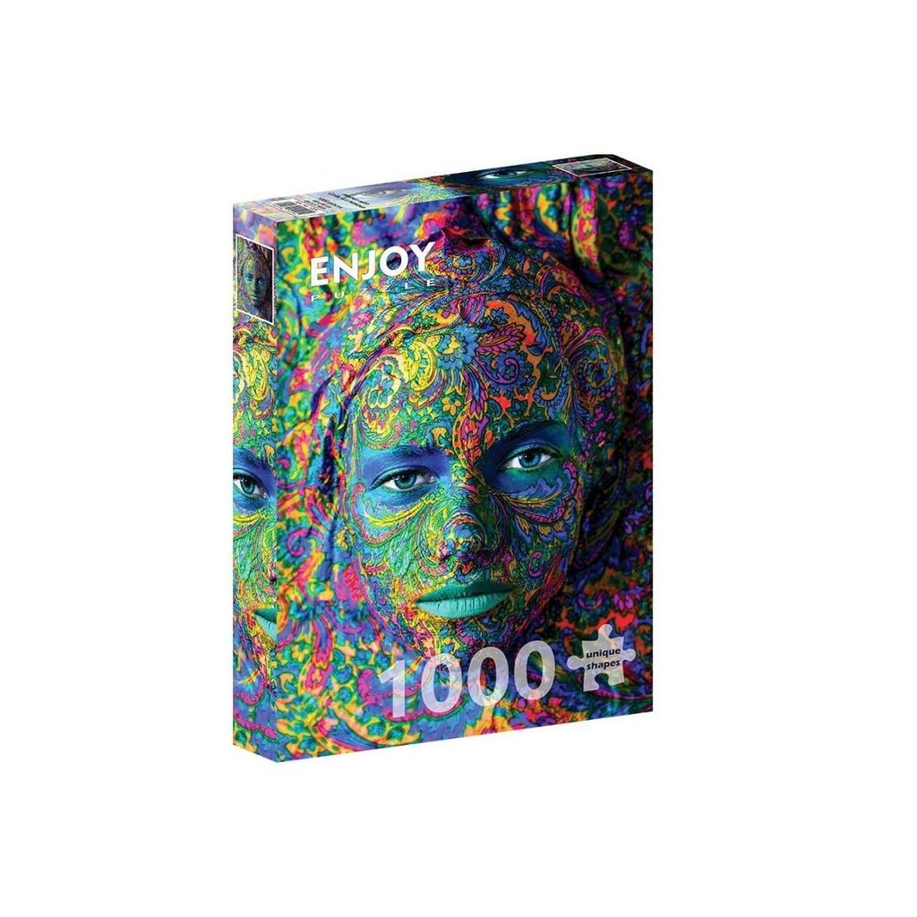 ENJOY Puzzle Künstlerisch gestaltete Frau 1000 Teile