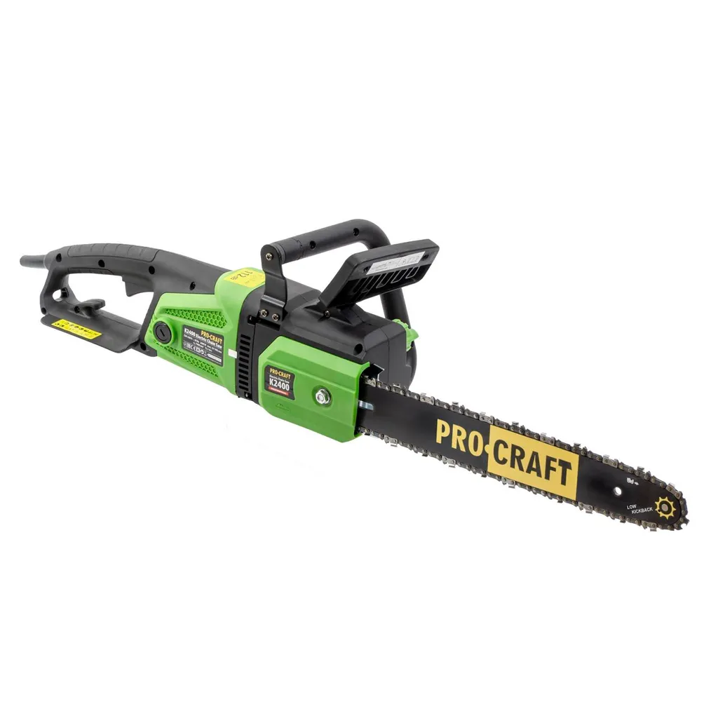 Procraft K2400 tronçonneuse électrique 2000W avec guide de 405 mm