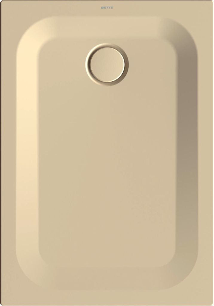 BetteUltra Rechteck-Duschwanne mit Minimum-Wannenträger, 1000x700x25mm, 5879-441T1