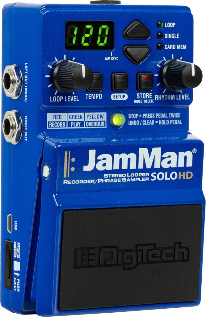 JamMan Solo HD Looper avec Mémoire SD et Audio Haute Résolution 24-bit - 6