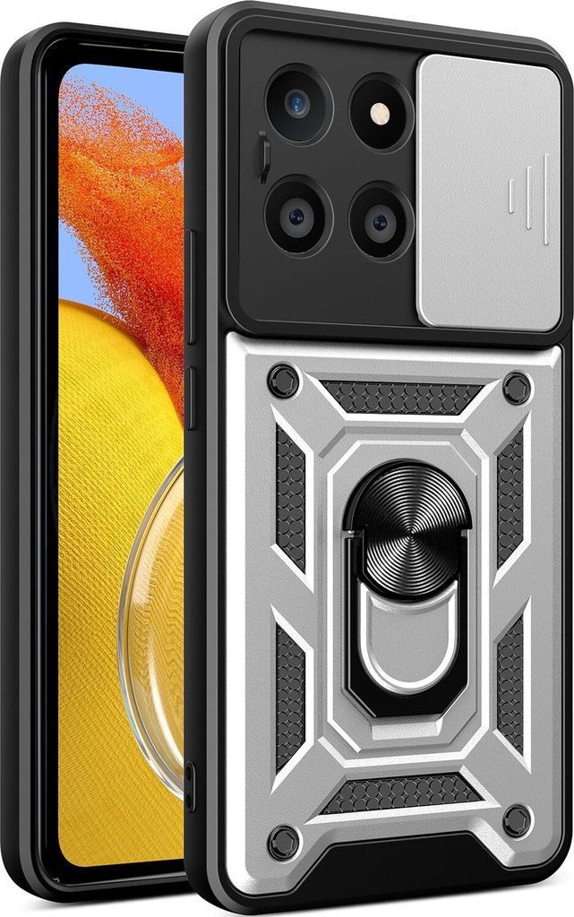 Hülle für Honor X6A Magnetische Ring Ständer Halter Dia Produktbild 