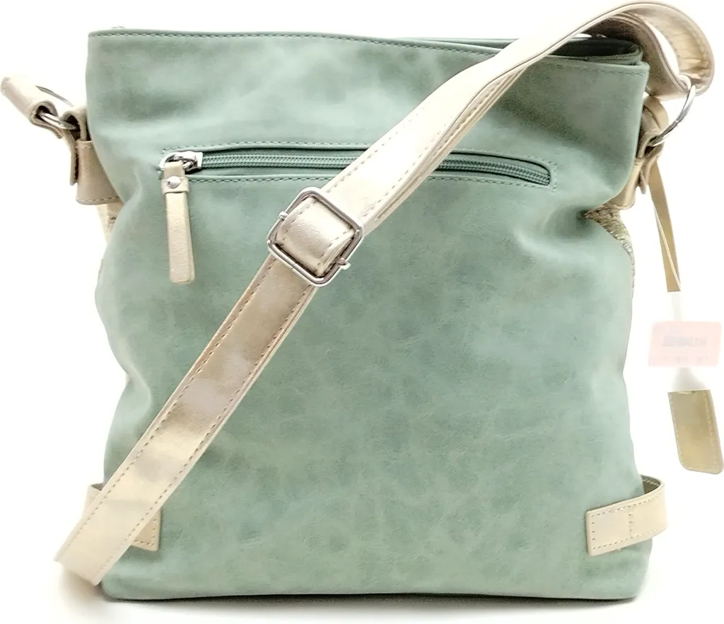 Sac à main vert Rieker pour femme format moyen élégant et moderne - 4