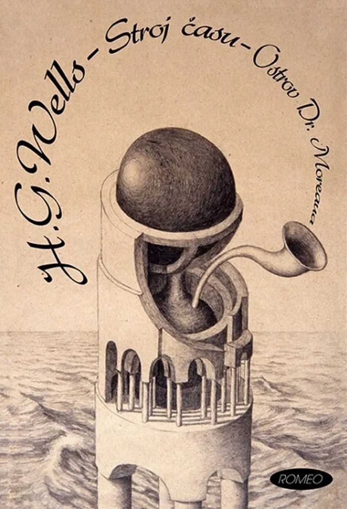 Livre Stroj času et L'Île du Docteur Moreau par H.G. Wells - Broché