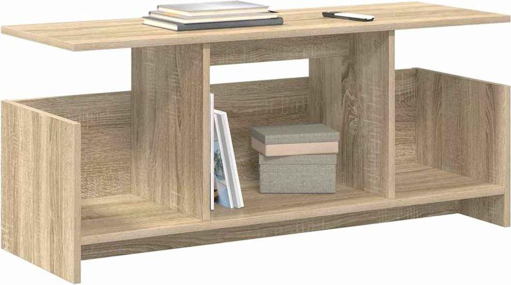 TV-Ständer Sonoma-Eiche 102 x 35 x 45 cm Holzwerkstoff