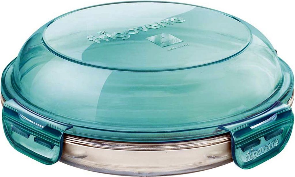 Frigoverre Evolution Teller 22cm; 90cl mit Deckel - 6 Stück