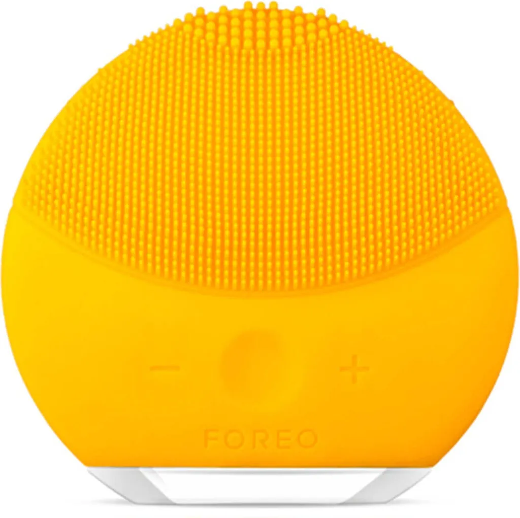 Routine Éclat Foreo Luna Mini 2 Jaune - Nettoyage Visage Doux et Profond