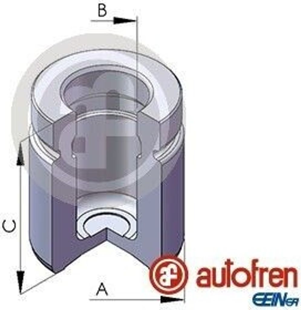 AUTOFREN SEINSA Bremssattel-Kolben für VW Lupo (6X1, 6E1) 48mm Aluminium