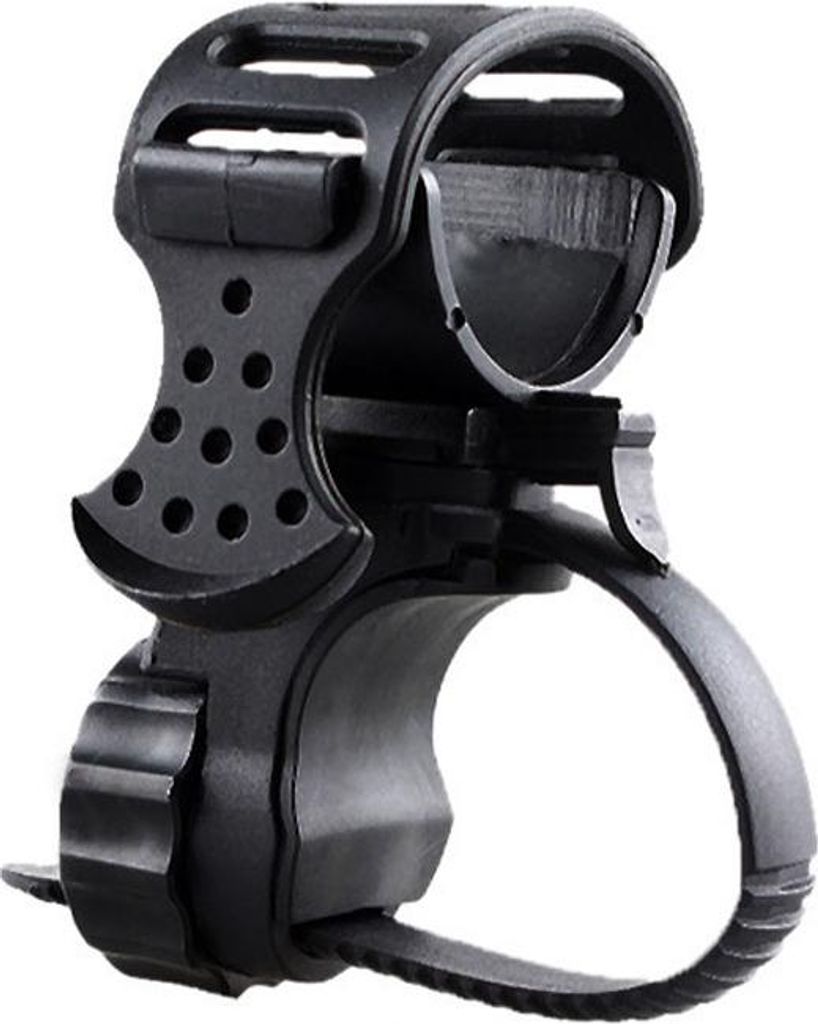 Fahrrad Taschenlampe Halterung Lenker Gummi Fahrrad Lampe Clip Licht Halterung 360 Grad Rotation Einstellbar