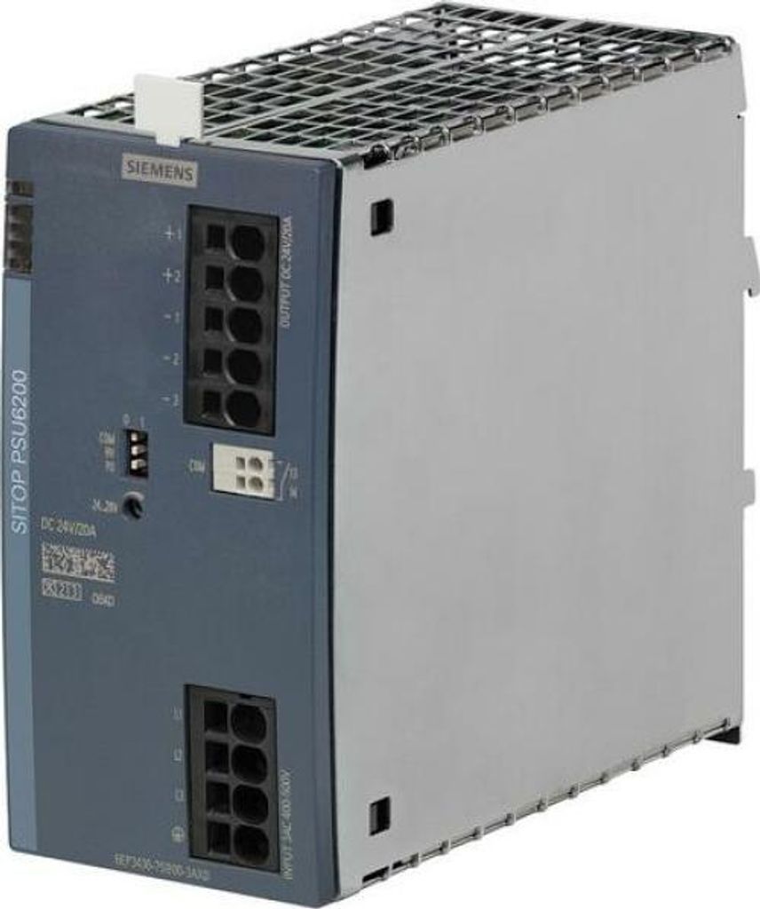 Siemens GEREGELTE STROMVERSORG.24V/20A (SITOP PSU6200 20A)