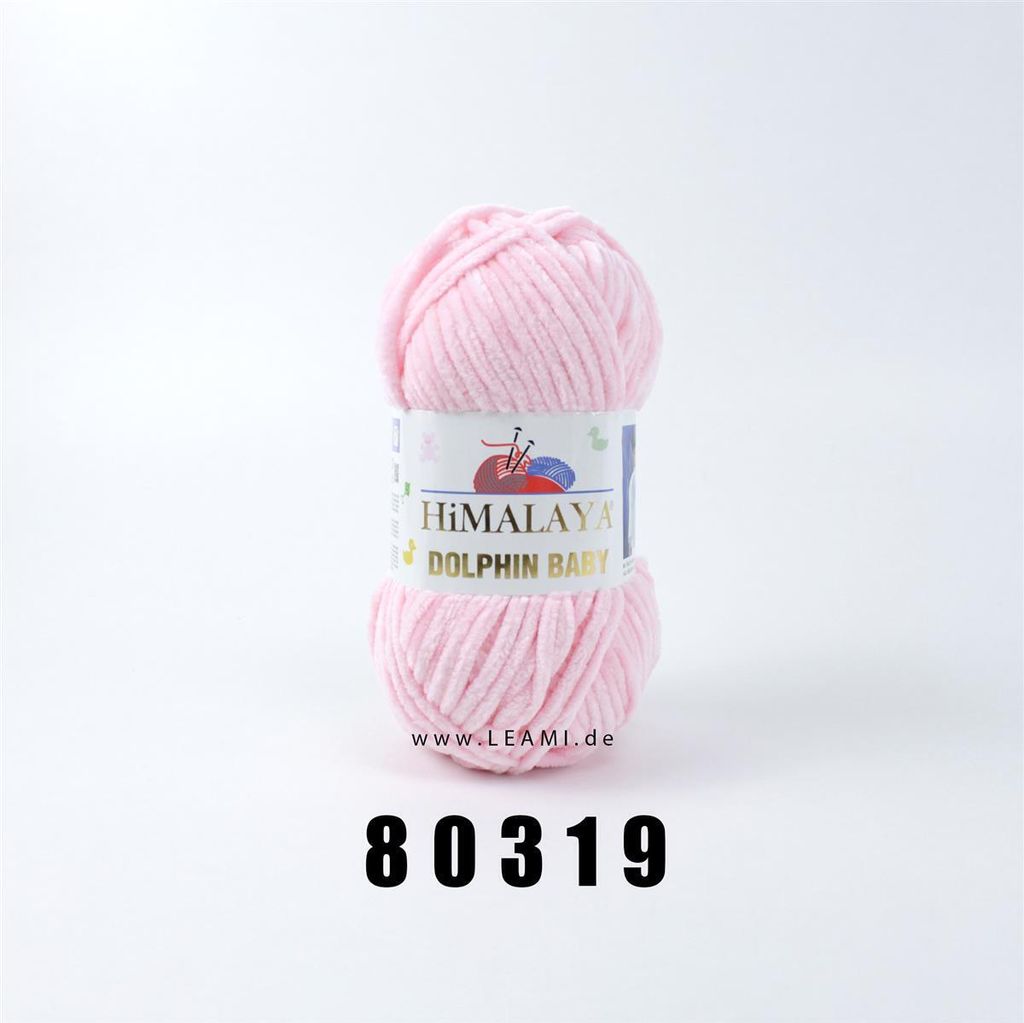 Himalaya Dolphin Baby super Bulky Chenille Garn Wolle strickgarn 100 gr 80319 - rosa