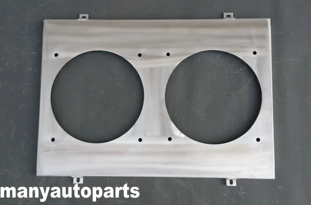 Carénage de radiateur en aluminium léger haute performance - Modèle AC-04