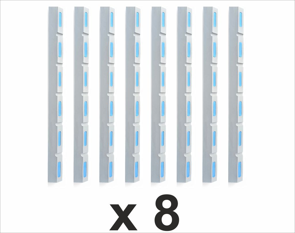 Marina White 8 Set mit 8 Stück - Stegfender, Bootsfender Produktbild 