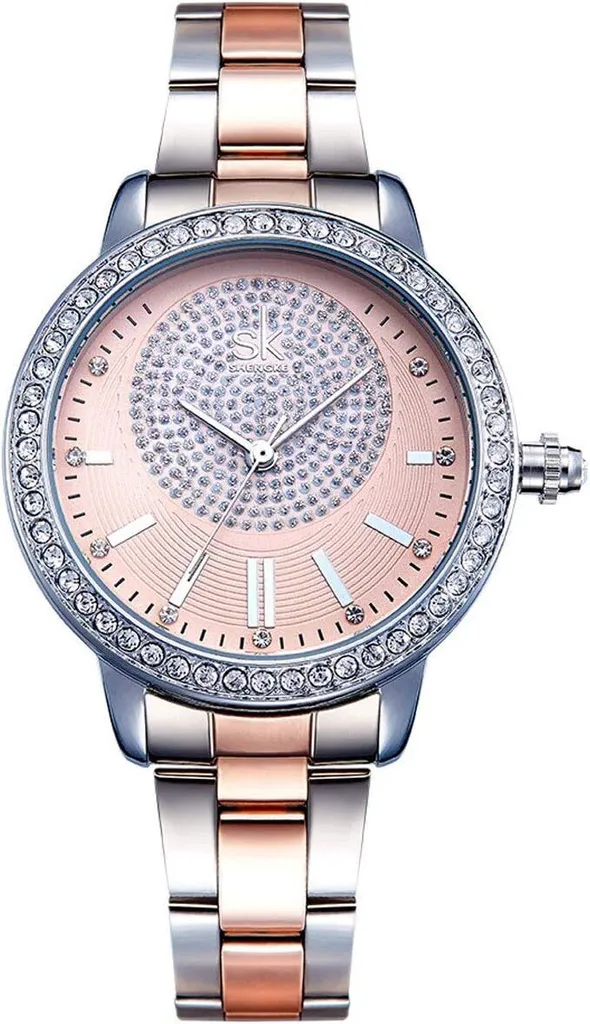 Orologio Donna Strass e Movimento Giapponese | Eleganza Minimalista
