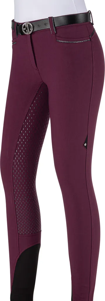 Pantalon d'équitation Equiline Galaxyg 36 : confort et grip anti-glisse