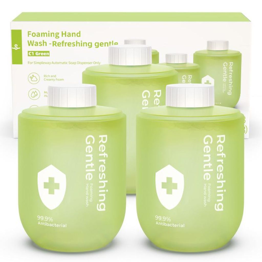 Simpleway schuimzeep voor automatische dispenser, 3 x 300 Productafbeelding 