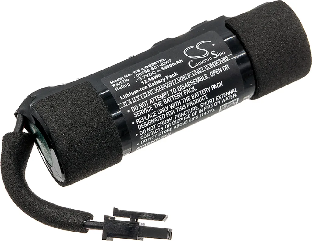 TECHTEK Batteria compatibile con [Logitech] UE Boom 2, UE Boom 2 Ultimate sostituisce 00798-601-8207