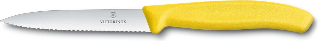 Victorinox 6.7736, Schälmesser, Edelstahl, Edelstahl, Gelb, Produktbild 