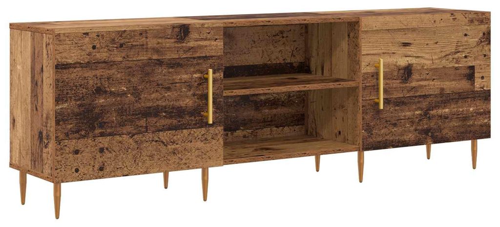 vidaXL TV-Schränk 150 x 30 x 50 cm Altholz Holzwerkstoff Produktbild 