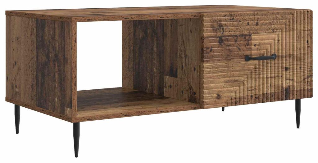 Couchtisch Altholz 90 x 50 x 40 cm Holzwerkstoff